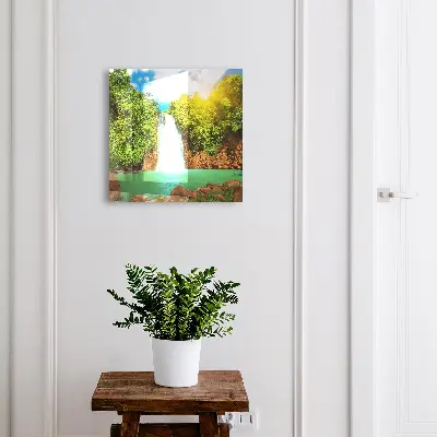 Schlüsselschrank für den Flur Tropischer Wasserfall