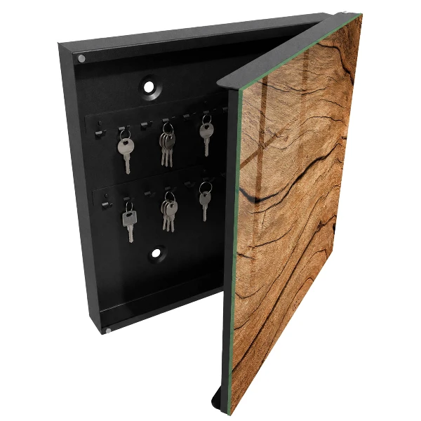 Schlüsselschrank Holzstruktur