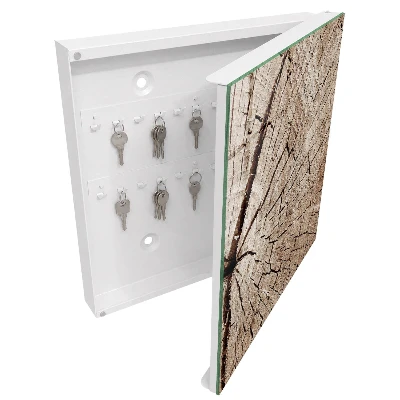 Schlüsselschrank für den Flur Holzmaserung