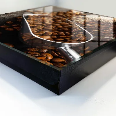 Schlüsselkasten modern Kaffeebohnen