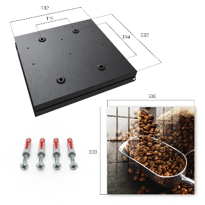 Schlüsselkasten modern Kaffeebohnen