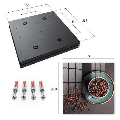 Schlüsselkasten modern Kaffeebohnen