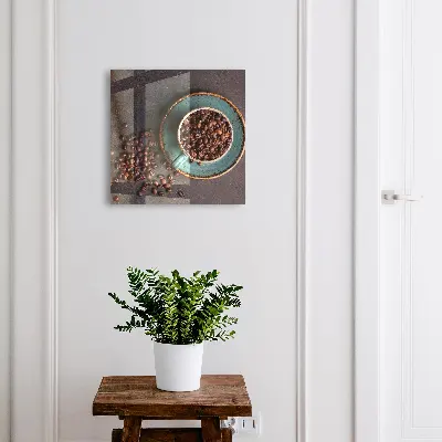 Schlüsselkasten modern Kaffeebohnen