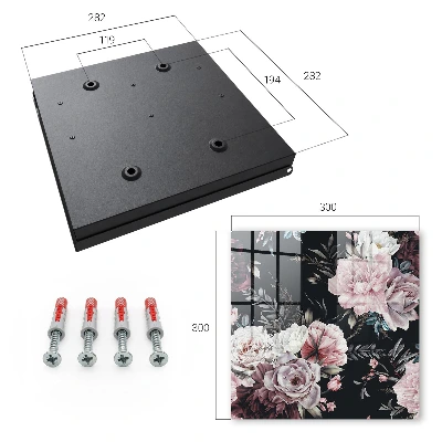 Schlüsselschrank Blumenzauber