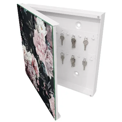 Schlüsselschrank Blumenzauber