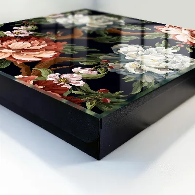 Schlüsselschrank für den Flur Blumen der Natur