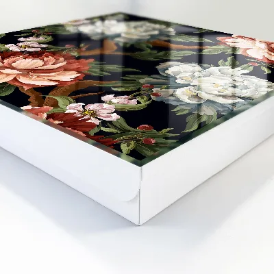 Schlüsselschrank für den Flur Blumen der Natur