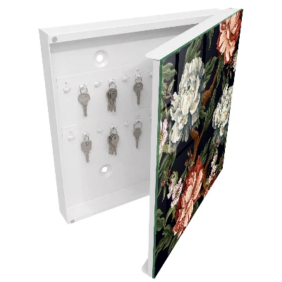 Schlüsselschrank für den Flur Blumen der Natur