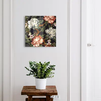 Schlüsselschrank für den Flur Blumen der Natur