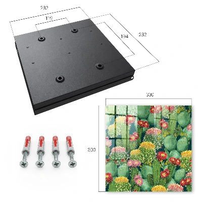 Schlüsselschrank Bunter Garten