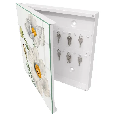 Schlüsselschrank Blumen Natur
