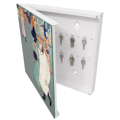 Schlüsselschrank für den Flur Stadtspaziergang