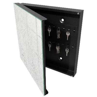 Schlüsselschrank für den Flur Zarter Stein