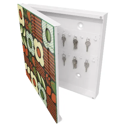 Schlüsselschrank Fröhliche Blumen