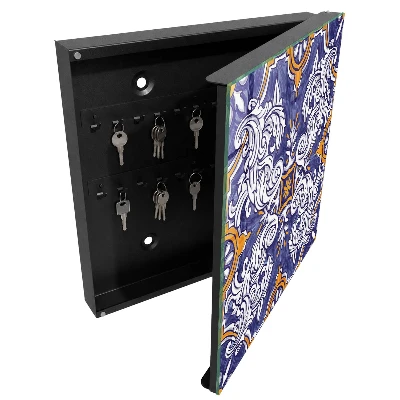 Schlüsselschrank Pflanzenornament
