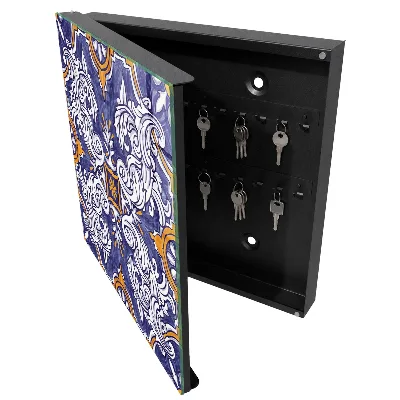 Schlüsselschrank Pflanzenornament