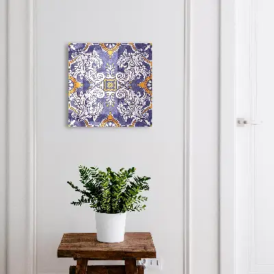 Schlüsselschrank Pflanzenornament