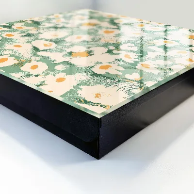 Schlüsselkasten modern Blumenmuster