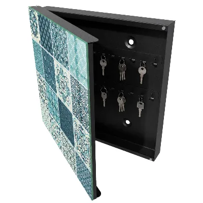 Schlüsselschrank für den Flur Retro-Mosaik