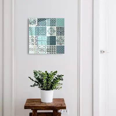 Schlüsselschrank für den Flur Retro-Mosaik