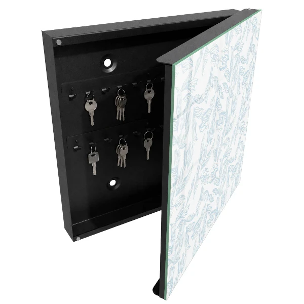 Schlüsselschrank Blumenmuster