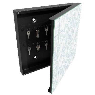 Schlüsselschrank Blumenmuster