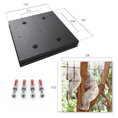 Schlüsselschrank für den Flur Koala-Entspannung