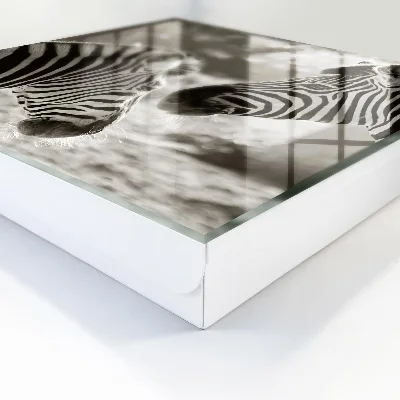 Schlüsselschrank Zebras zusammen