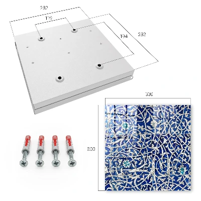 Schlüsselschrank Blaue Arabeske