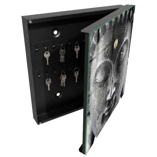Schlüsselschrank Zen-Porträt