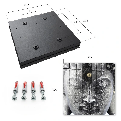 Schlüsselschrank Zen-Porträt