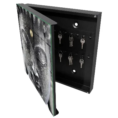 Schlüsselschrank Zen-Porträt