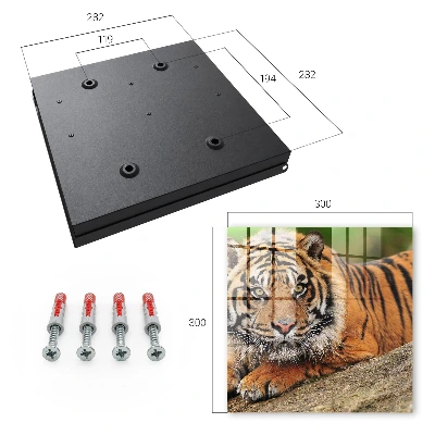 Schlüsselschrank Tiger ruht