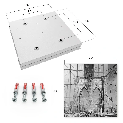 Schlüsselschrank Ikonische Brücke