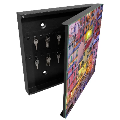 Schlüsselschrank für den Flur Farben der Stadt