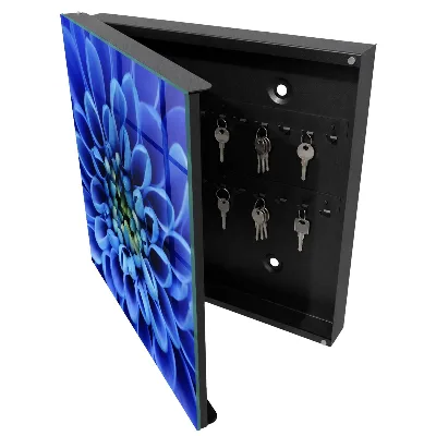 Schlüsselschrank Blaue Blume
