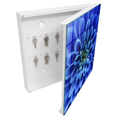 Schlüsselschrank Blaue Blume