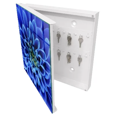 Schlüsselschrank Blaue Blume