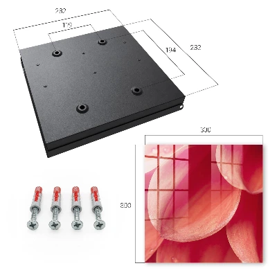 Schlüsselschrank Florale Intimität