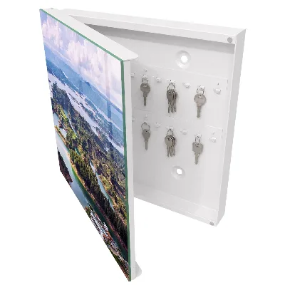 Schlüsselschrank Grüne Inseln
