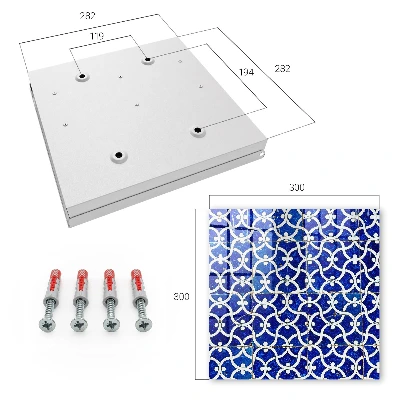 Schlüsselschrank Geometrische Fliesen
