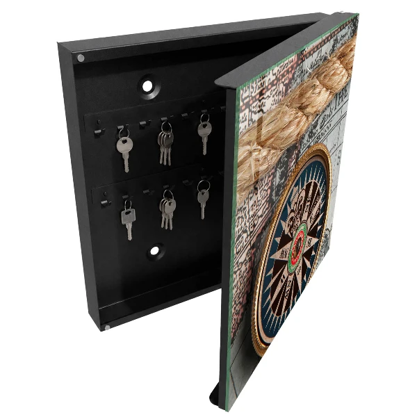 Schlüsselkasten modern Reisekarte
