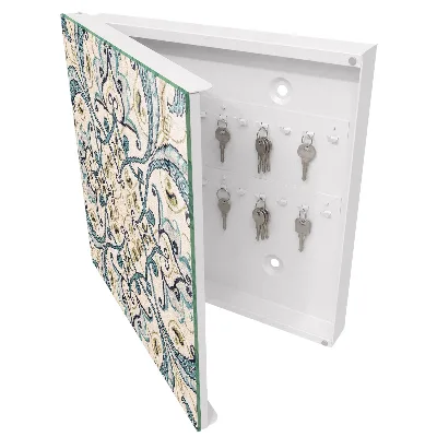 Schlüsselkasten modern Türkisfarbener Schmuck