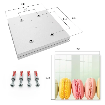 Schlüsselkasten modern Farbenfrohe Köstlichkeiten