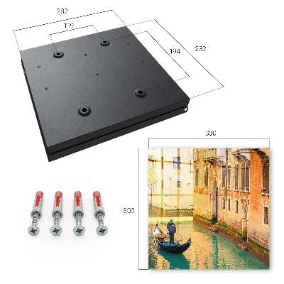 Schlüsselschrank für den Flur Kanäle von Venedig