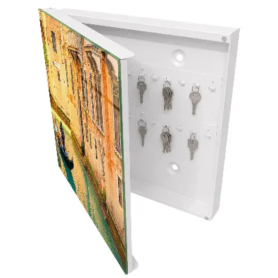 Schlüsselschrank für den Flur Kanäle von Venedig