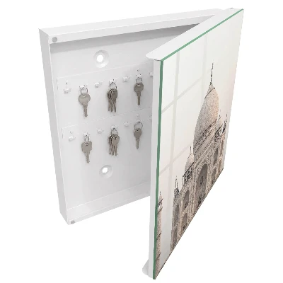 Schlüsselschrank für den Flur Ein majestätisches Gebäude