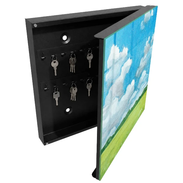 Schlüsselkasten modern Sommerlandschaft