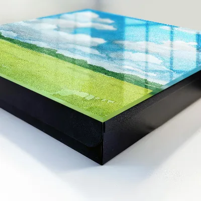 Schlüsselkasten modern Sommerlandschaft