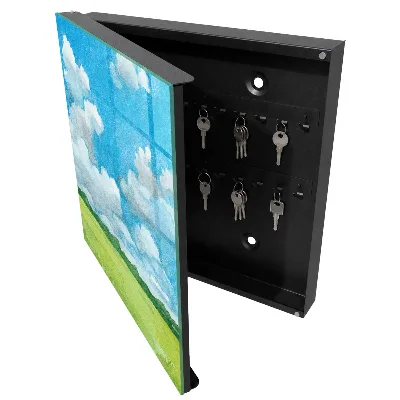 Schlüsselkasten modern Sommerlandschaft